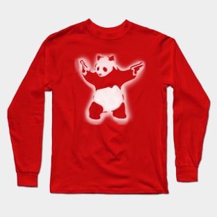 Shoot'em Up Panda Long Sleeve T-Shirt